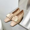 SF salvatore Ferraga * o ️ Ferra * Mu Shuang Butterfly Bow Cylindrical Thick Heel High Heel ymwd9kuf