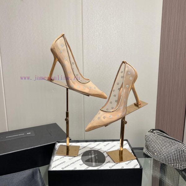Alexander Wang 2023 new Alexander Wang high heels women's luxury goods Alexandra Wang origino7x2b080