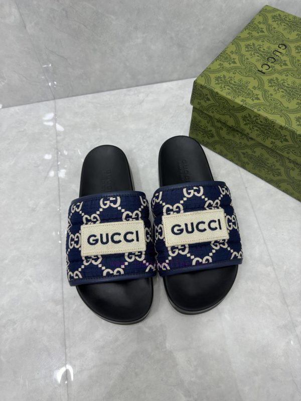 P unisex GG slippersThis slipper is made of GG polyester fiber and features a Gucci label ono6p55a5s - Image 2
