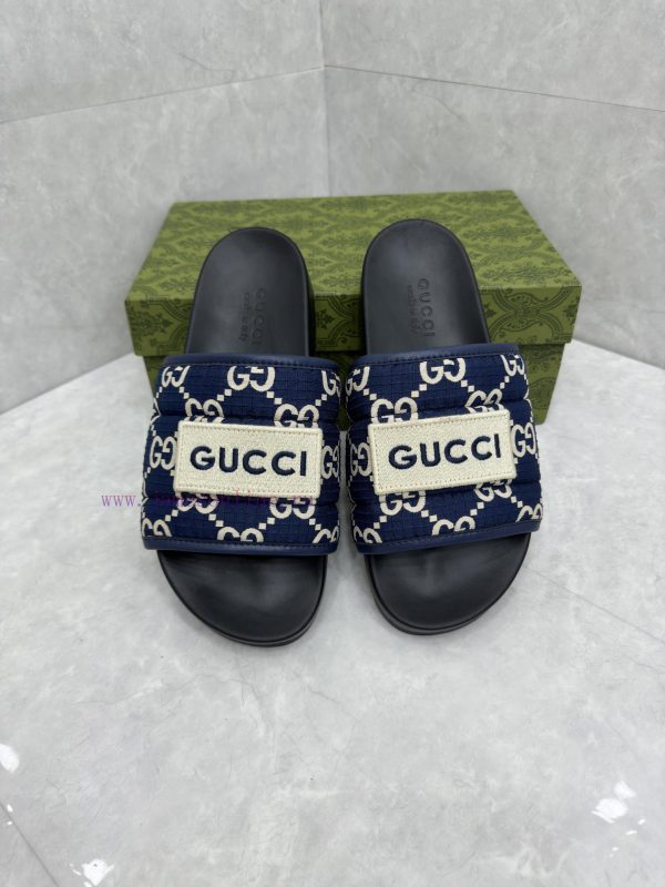 P unisex GG slippersThis slipper is made of GG polyester fiber and features a Gucci label ono6p55a5s - Image 5
