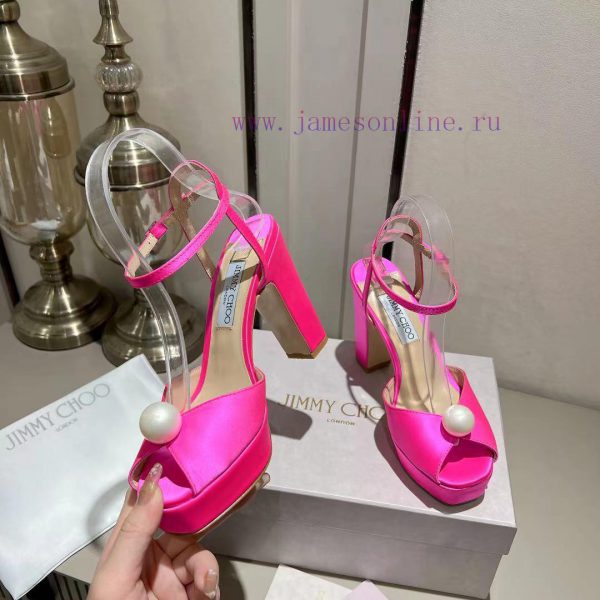 Jimmy Coo is a simple, elegant, and fashionable pair of sandalsOne button high-heeled sandalmmby5qgn - Image 6