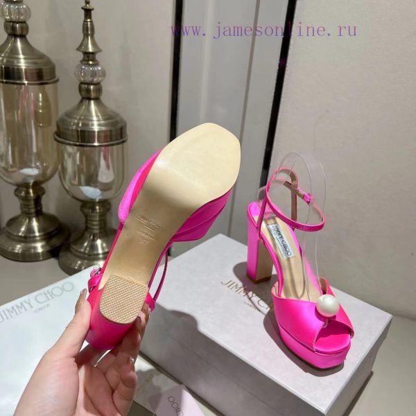 Jimmy Coo is a simple, elegant, and fashionable pair of sandalsOne button high-heeled sandalmmby5qgn - Image 10