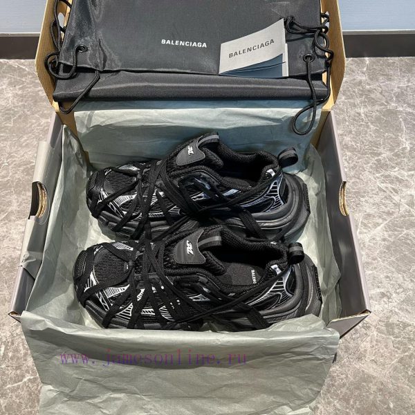 Top Balenciaga Balenciaga Strap 3xl Spider Man ️ Web Old Strap Low Top Dad Shoes Black and W572uaqir - Image 4