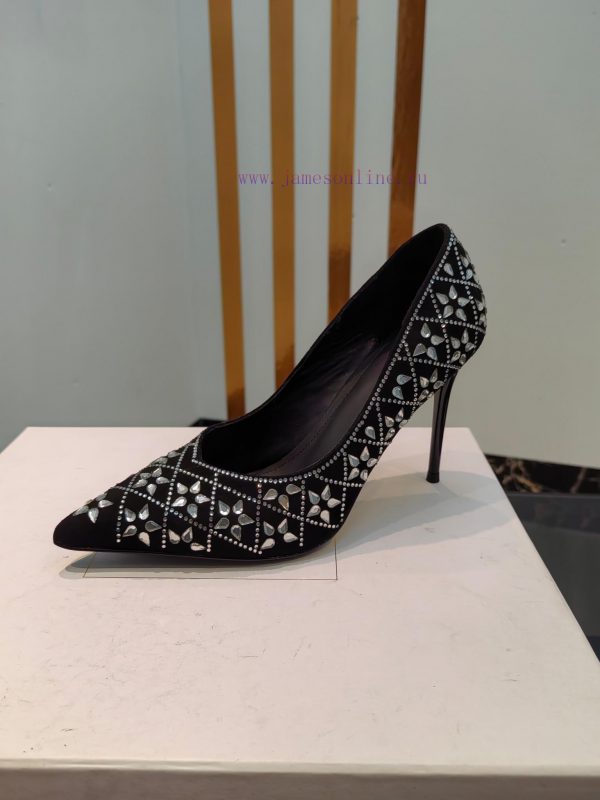 Out, ??? * ??? Balmain 2024 Spring/Summer Fashion Show Original Water Diamond High Heels Sinoe9yxsgr - Image 10