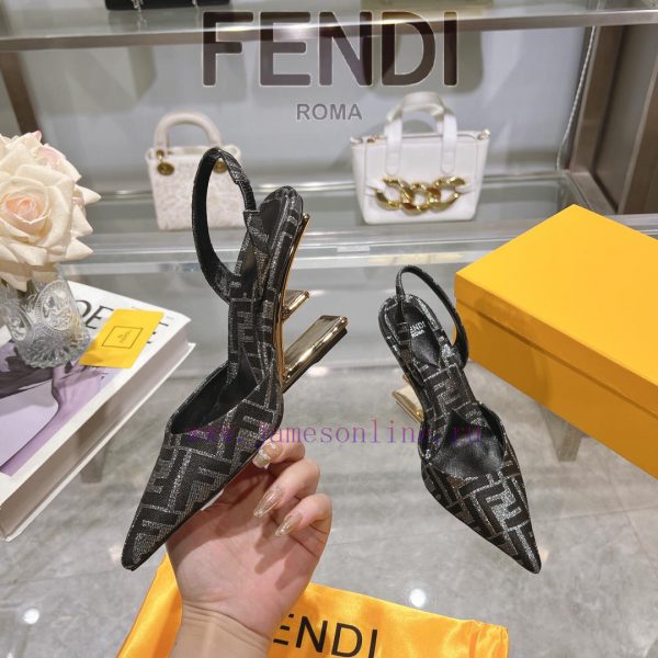 ② ⓪②④ Fen.di Frist series open heel shoes_____________________One to one original production300x9q5w - Image 4