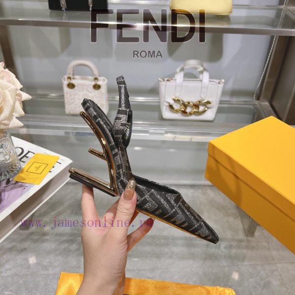 ② ⓪②④ Fen.di Frist series open heel shoes_____________________One to one original production300x9q5w - Image 6