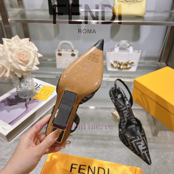 ② ⓪②④ Fen.di Frist series open heel shoes_____________________One to one original production300x9q5w - Image 8