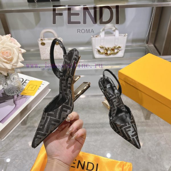 ② ⓪②④ Fen.di Frist series open heel shoes_____________________One to one original production300x9q5w - Image 9