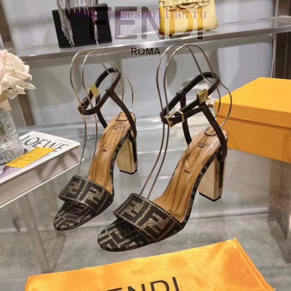 ② ⓪②④ ????? | Fen... di Delfina strap metal heel high heels sandals〰 〰    〰 〰 Genuine leathen08cniys - Image 4