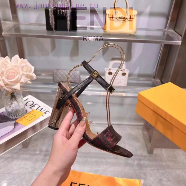 ② ⓪②④ ????? | Fen... di Delfina strap metal heel high heels sandals〰 〰    〰 〰 Genuine leathepan34iaz - Image 7