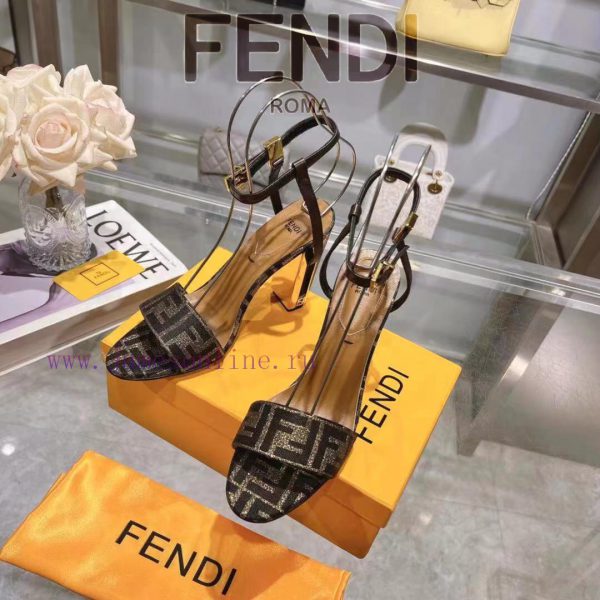 ② ⓪②④ ????? | Fen... di Delfina strap metal heel high heels sandals〰 〰    〰 〰 Genuine leathen08cniys - Image 6