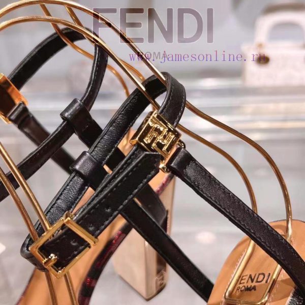 ② ⓪②④ ????? | Fen... di Delfina strap metal heel high heels sandals〰 〰    〰 〰 Genuine leathepan34iaz - Image 10