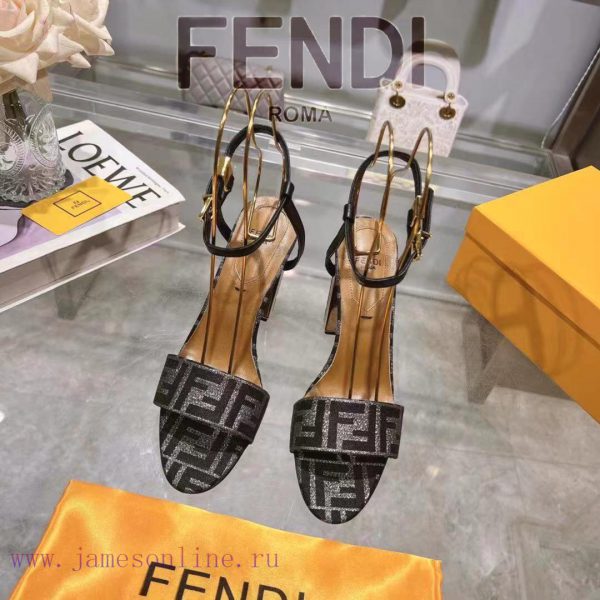 ② ⓪②④ ????? | Fen... di Delfina strap metal heel high heels sandals〰 〰    〰 〰 Genuine leathedaqn6iji