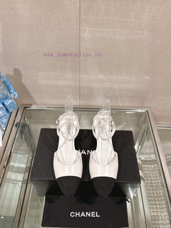 -24Ss spring/summer new Chanel kitten heel with buckle strap sandalsI really don't have any yc425ekc