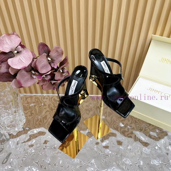 2024 SSJIMMY CHOO Dinner High Heel Sandals/Single Shoes——————————Top tierThe Australian poinc5xvx5r5