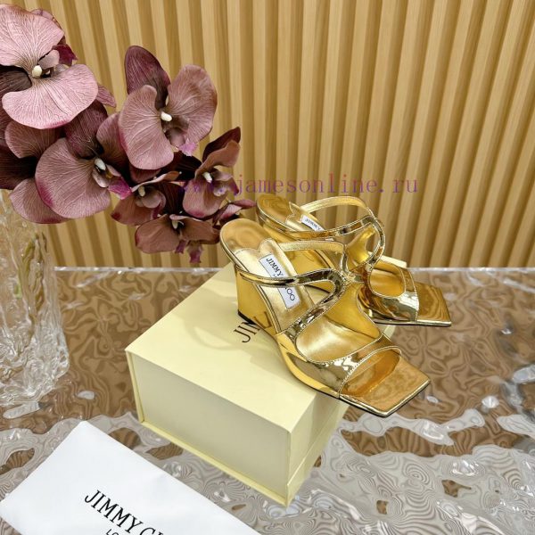 2024 SSJIMMY CHOO Dinner High Heel Sandals/Single Shoes——————————Top tierThe Australian poina07ni8gm - Image 4