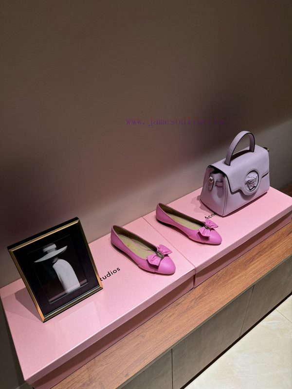 FERRAGAM * 24/Early Spring New Ferragamo Flat Single Shoes, this year's hot bow paired with vy5mqokg