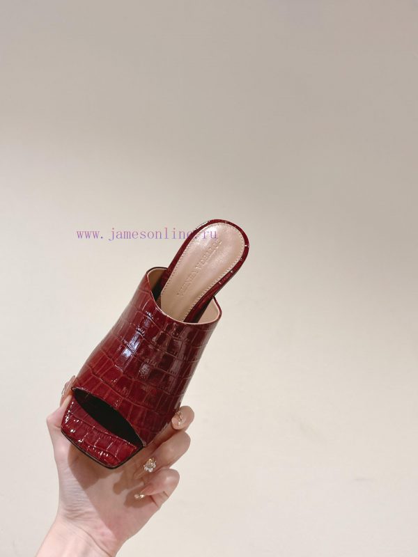| ²⁰²4 ??  ?? BV Knot series metal heel slippers with high heels~Original version and 8.5 1:624zf8i2 - Image 10