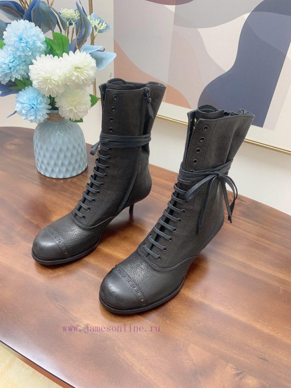 ?????? Purchasing grade autumn and winter latest popular bootsNew runway style short boots wk5uzdc0b - Image 3