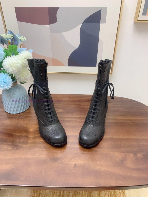 ?????? Purchasing grade autumn and winter latest popular bootsNew runway style short boots wk5uzdc0b - Image 5