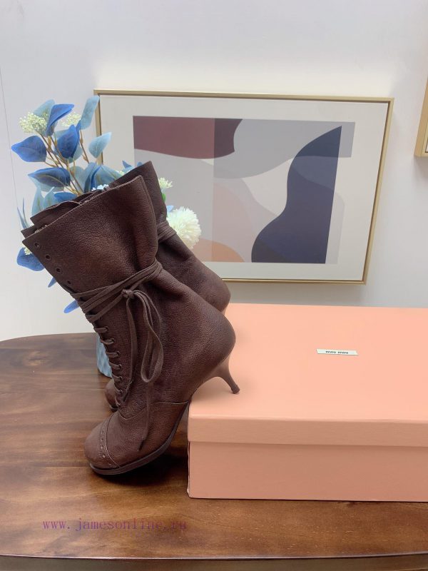 ?????? Purchasing grade autumn and winter latest popular bootsNew runway style short boots wr3g4dekb - Image 6