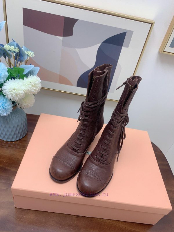 ?????? Purchasing grade autumn and winter latest popular bootsNew runway style short boots wr3g4dekb - Image 7