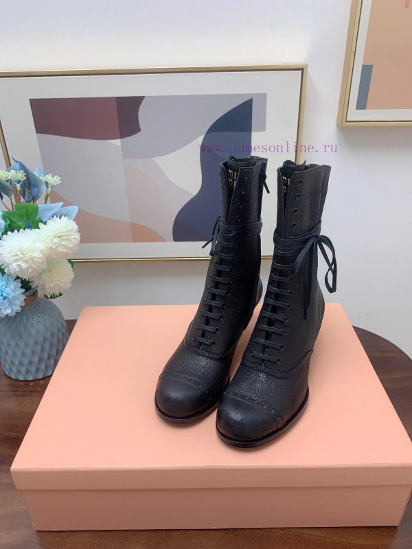 ?????? Purchasing grade autumn and winter latest popular bootsNew runway style short boots wk5uzdc0b - Image 7