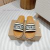 -Blue bar24Ss new Dior Riviera Dway embroidered thick soled slippers in jelly colorThis Dway93bvxedq