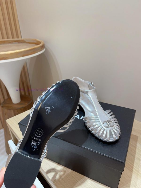 -24Fw new Chanel Roman flat sandalsCute enough to explode, rich heiress instantly looks retroijrk5dy - Image 10