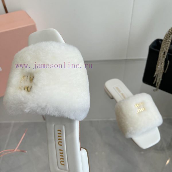 2 ⃣ ️0 ⃣ ️2 ⃣ ️4 ️⃣Miumi*ss New autumn and winter flat wool slippersTop tier—————————Zp's dew06zwjx6 - Image 7