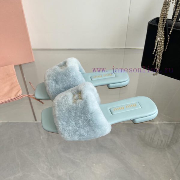 2 ⃣ ️0 ⃣ ️2 ⃣ ️4 ️⃣Miumi*ss New autumn and winter flat wool slippersTop tier—————————Zp's dezpw6zigj - Image 3