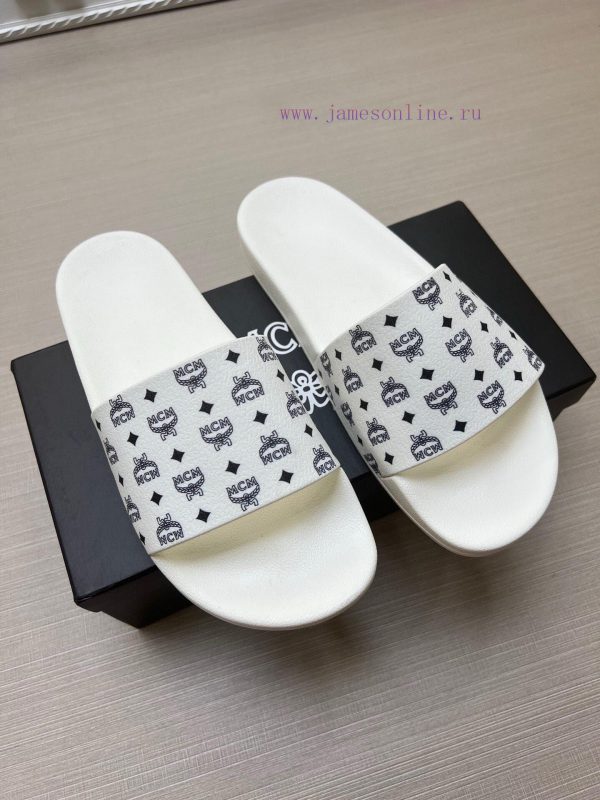MCM's latest popular fashion slippers, with original 11 mold opening on the official websitegin861et - Image 4