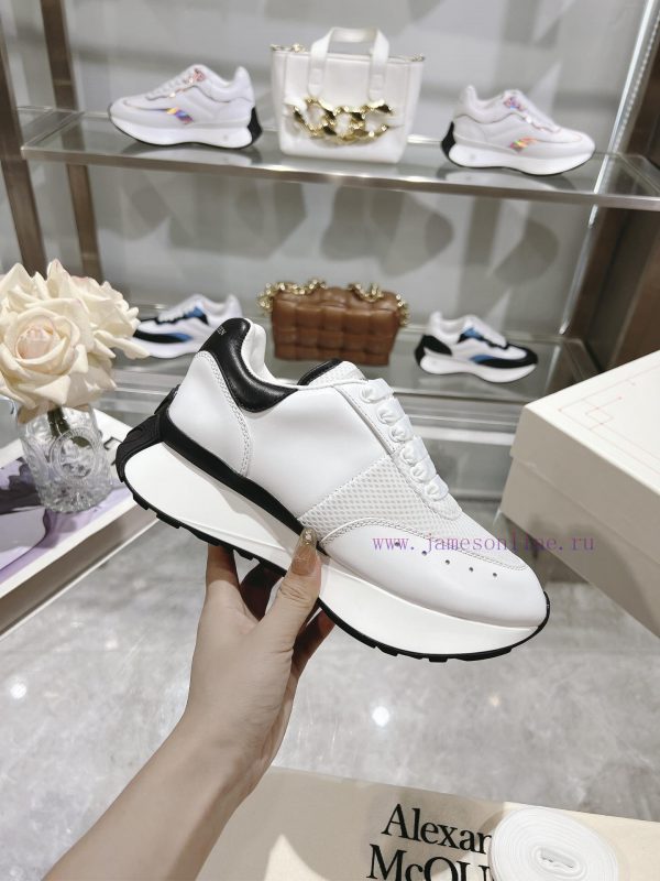 Top tierALEXANDER MCQUEEN/Alexander McQueen 2024 Spring/Summer Men's Sprint Sport Couple's Syontolwa