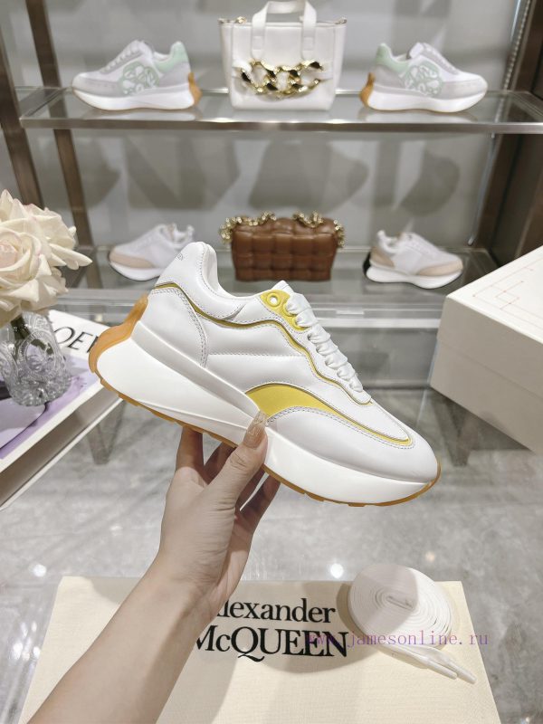 Top tierALEXANDER MCQUEEN/Alexander McQueen 2024 Spring/Summer Men's Sprint Sport Couple's S5ky0524j