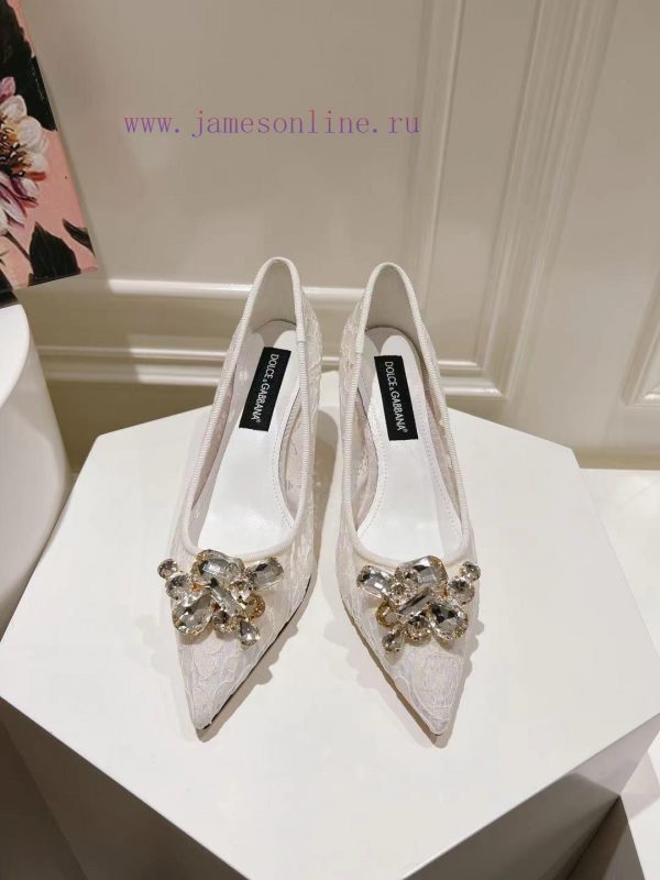 DG new size 35-42 genuine leather outsole, lace mesh sheepskin lining, footrest height 6.5cm793mic45