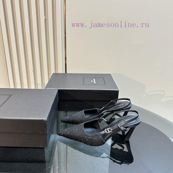 YSL Saint Laurent - SS2024 New Autumn Collection Diamond High Heel Sandals2024 series high-hnrhhggo1