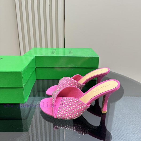 Bottega Venet* The latest and most classic woven high-heeled sandals, ins&Xiaohongshu, are wfvyrvm90