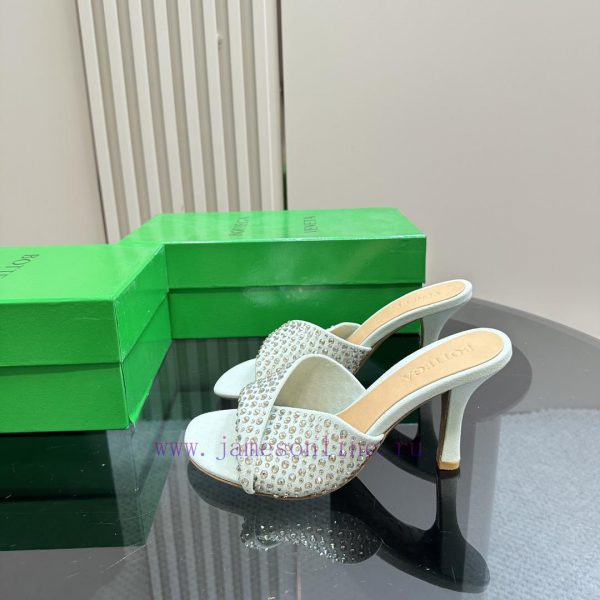 Bottega Venet* The latest and most classic woven high-heeled sandals, ins&Xiaohongshu, are w4stb25y0