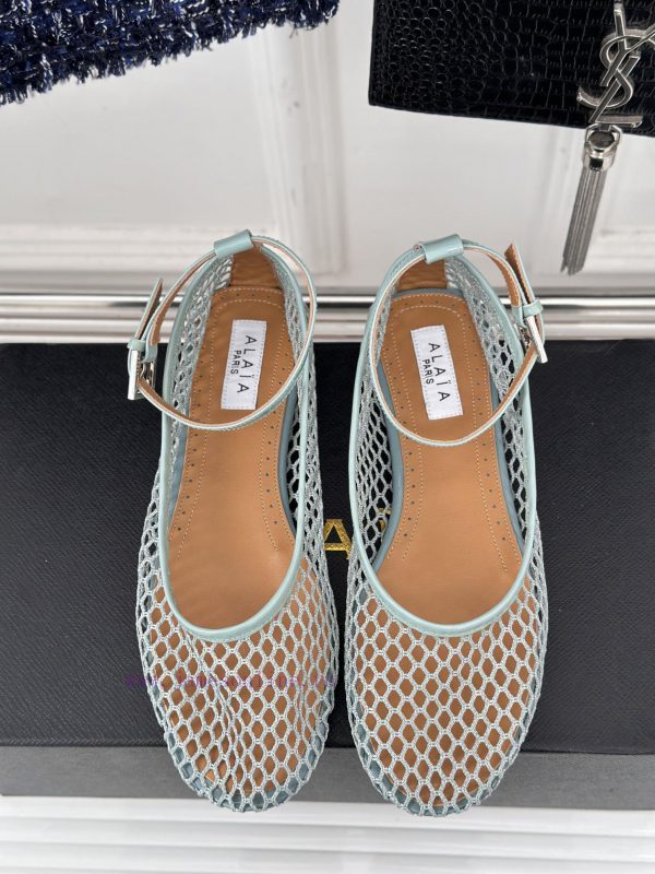 AlAIA | Classic retro mesh Mary Jane shoes from AlAIAFull of girlish style, with both modern5ckf5qd5 - Image 5