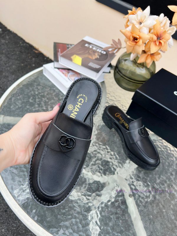 Yuan ️??????? 4B Chanel high school retro loafersChanel's Granny Chanel is a big head loafer07krqg1d