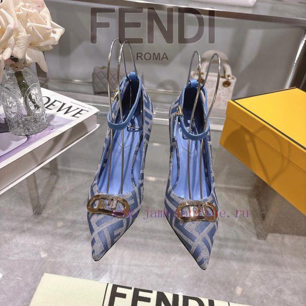 ????? | Fendi 2025 runway new single shoes━━━━━ FENDI━━━━━Fendi's latest popular metal straphjcfv2jx