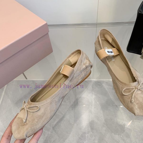2 ️⃣ four ️⃣ The new color miumiu French fairy ballet shoes come with beauty. Each color is 7kzzqabt - Image 4
