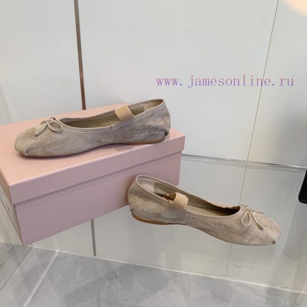 2 ️⃣ four ️⃣ The new color miumiu French fairy ballet shoes come with beauty. Each color is 7kzzqabt - Image 8