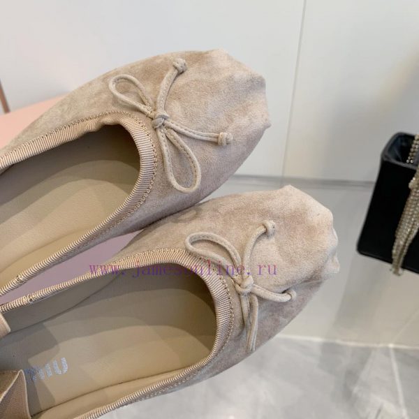 2 ️⃣ four ️⃣ The new color miumiu French fairy ballet shoes come with beauty. Each color is 7kzzqabt - Image 9