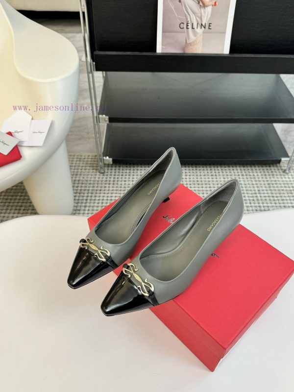 Salvatore Ferragamo 25 Early Spring Collection New Product Iconic Bow Hardware Buckle Thick 73d8vips - Image 4