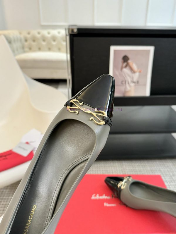 Salvatore Ferragamo 25 Early Spring Collection New Product Iconic Bow Hardware Buckle Thick 73d8vips - Image 5