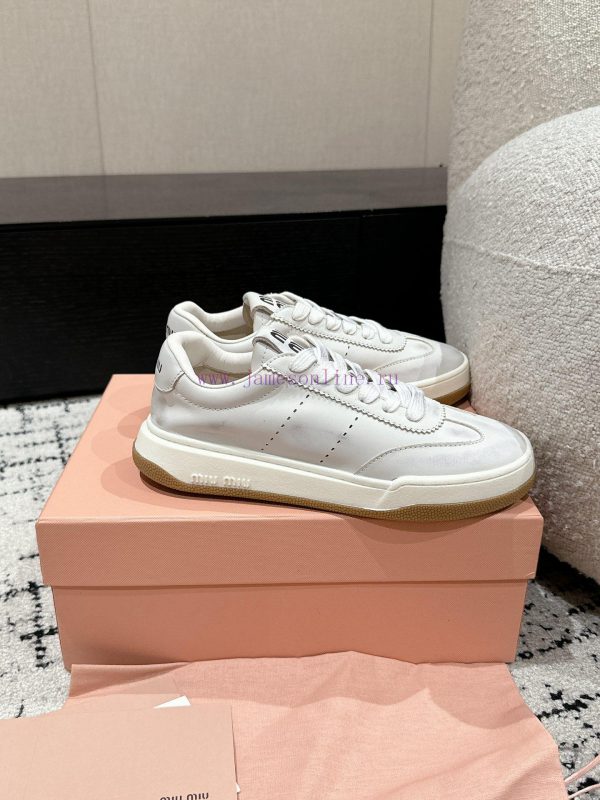 Top tierMIUMIU | Miu Miu 24/New American Retro Style Casual ShoesA must-have for hot and dirtv3dk1bn - Image 3