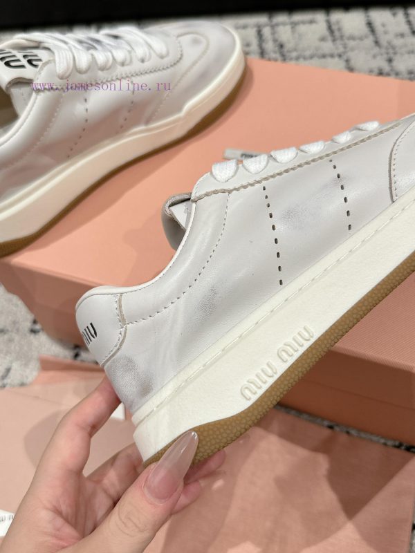 Top tierMIUMIU | Miu Miu 24/New American Retro Style Casual ShoesA must-have for hot and dirtv3dk1bn - Image 10