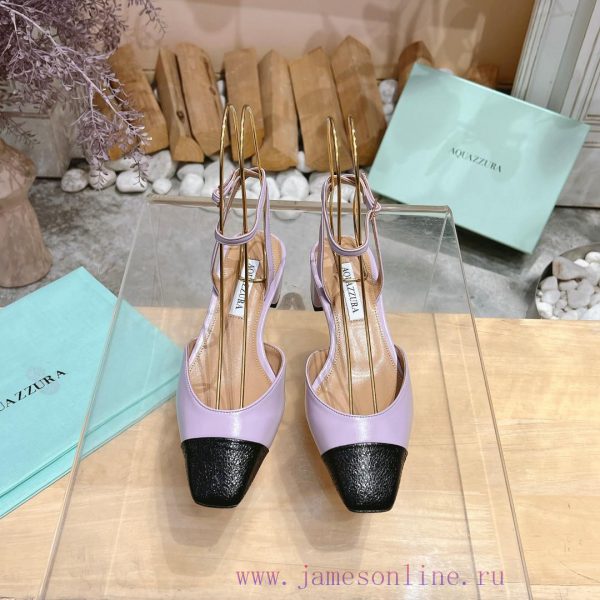 ????????? ????  ? Top notch square toe women's high heels, this "FrenchFlirt" mid heel shoe hudnku5z