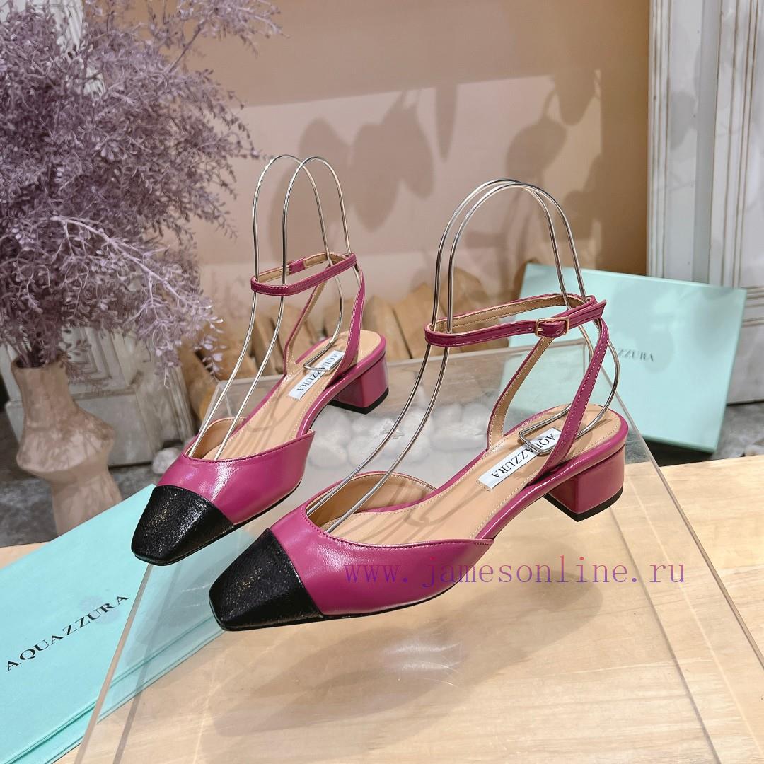 ????????? ???? ? Top notch square toe women's high heels, this "FrenchFlirt" mid heel shoe 81kf4pop - Image 4